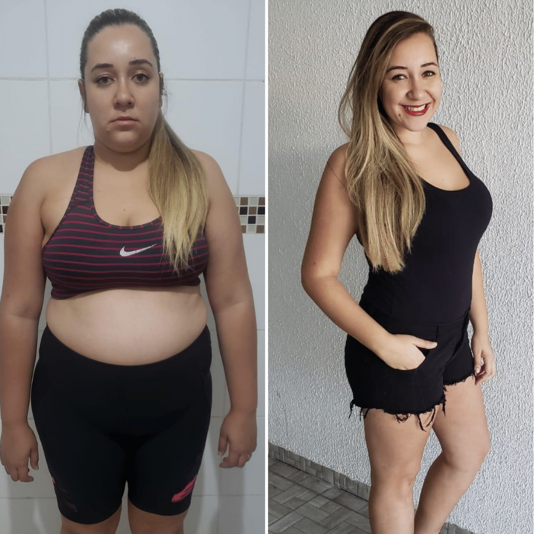 Before and after photos shared by a customer